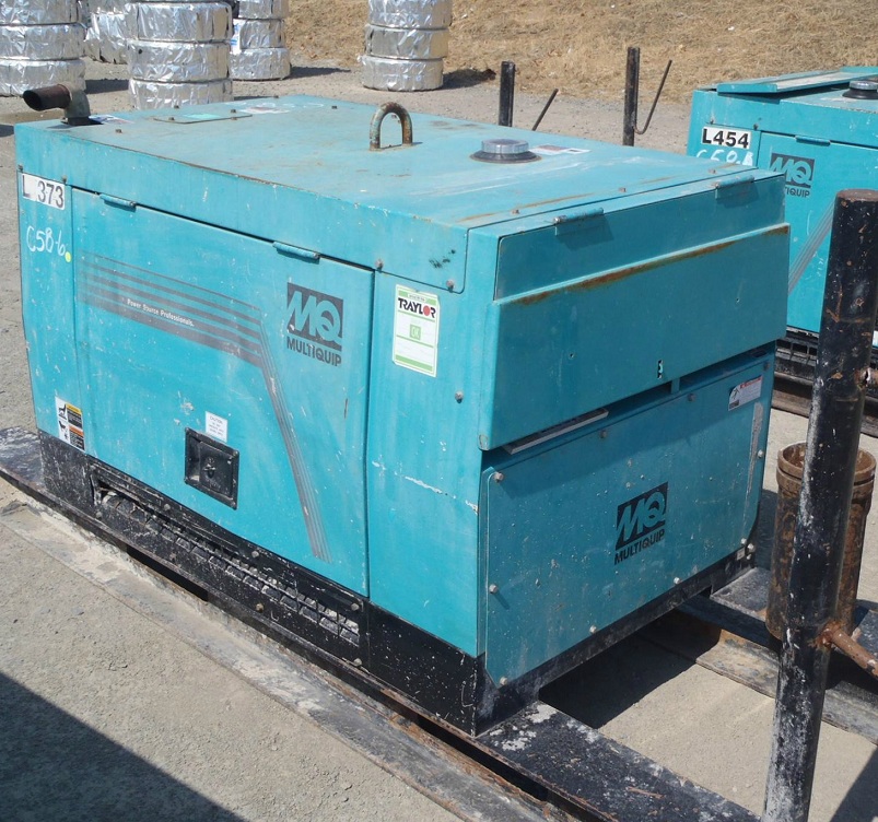 IT# 5307-2005 Multiquip DAW500 500 Amp Skid Mounted Welder